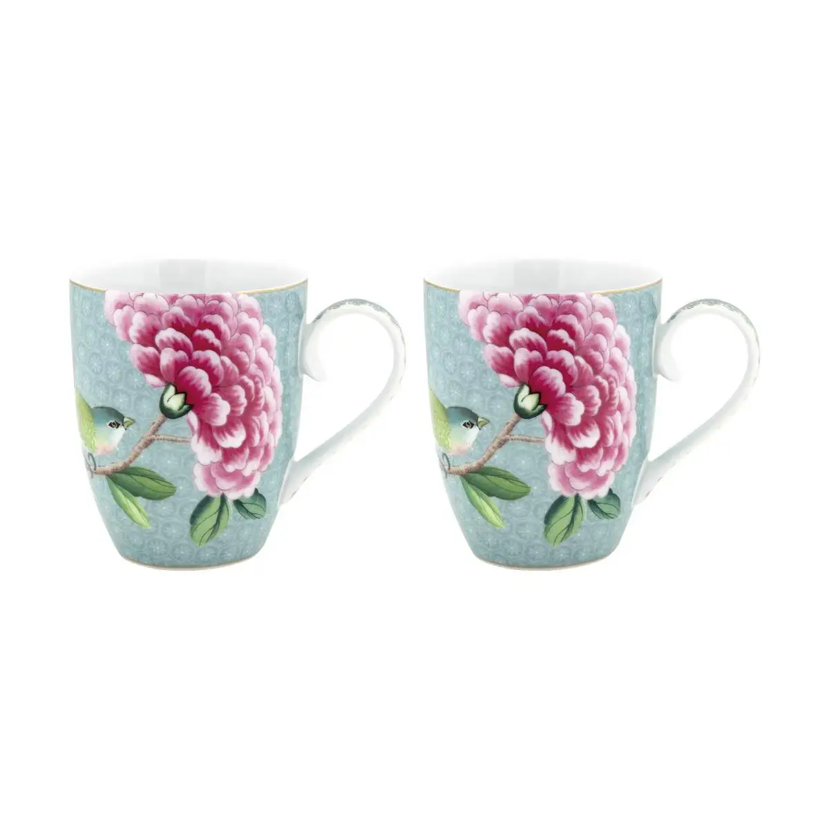 Pip Studio Blushing Bird Krus - 2 Stk. 3 Pip Studio Blushing Bird Krus - 2 Stk.