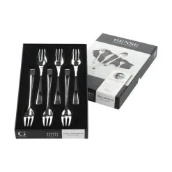 Gense Steel Line Kagegaffel - 6 Stk. -bestikbutik 3990 123786a8 3ce2 4b0b 98e0 d57821441832