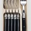 Laguiole Gaffel Bestiksæt - 6 Dele -bestikbutik 3990 1e22785c d323 43a0 a7ce 579353b18d19