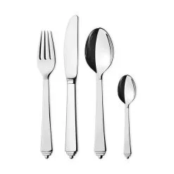 Georg Jensen Pyramide Bestikæske - 24 Dele