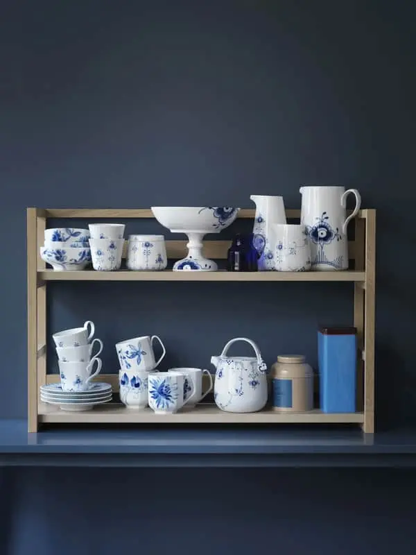 Royal Copenhagen Blomst Krus - Pinselilje 7 Royal Copenhagen Blomst Krus - Pinselilje - Billede 5