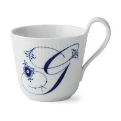 Royal Copenhagen Alfabet Kollektion Højhankskop - G