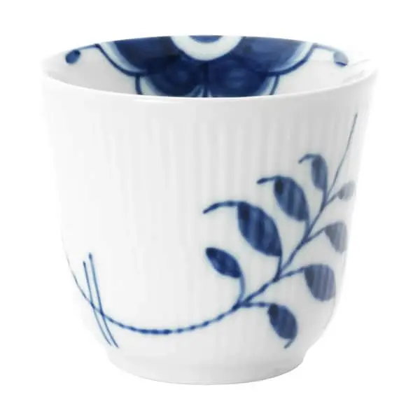 Royal Copenhagen Blå Mega Riflet Termokop 3 Royal Copenhagen Blå Mega Riflet Termokop