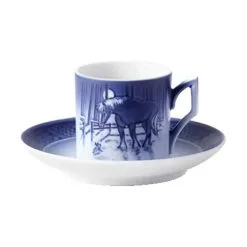 Royal Copenhagen Julekop M. Underkop - Møde I Folden