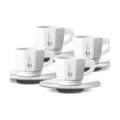 Bialetti Oktal Espressokopper - 4 Stk.