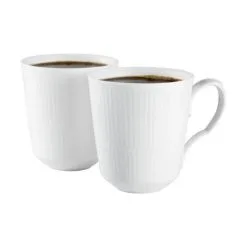 Royal Copenhagen Hvid Riflet Krus - 2 Stk. 11 Royal Copenhagen Hvid Riflet Krus - 2 Stk. -bestikbutik 3990 424cdb54 4497 4089 9074 87a58a3d5d22