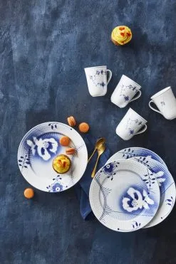 Royal Copenhagen Musselmalet Riflet Krus - 2 Stk. -bestikbutik 3990 53a08592 ef23 430d b9fb 0d34145d6523