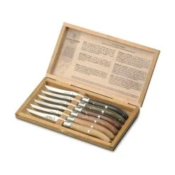 Claude Dozorme Lagiuole Steakkniv - 6 Stk.