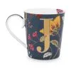 Pip Studio Floral Fantasy Alfabet Krus - J -bestikbutik 3990 5f679f47 d13d 49ab bf95 fdb5a3032408