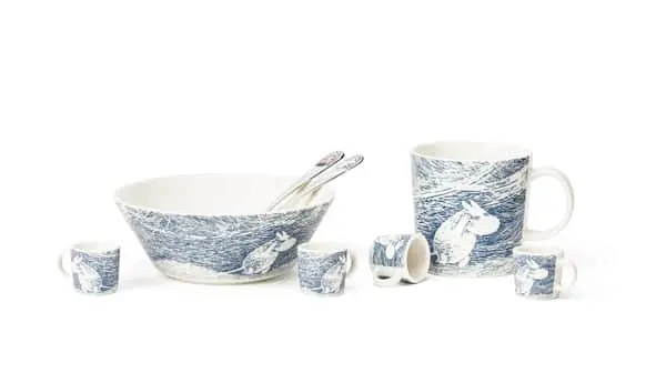 Arabia Mumi Krus - Snestorm 4 Arabia Mumi Krus - Snestorm - Billede 2