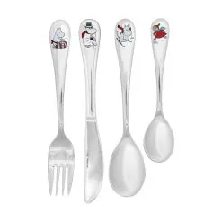 Arabia Mumi Bestiksæt Vinter - 4 Dele