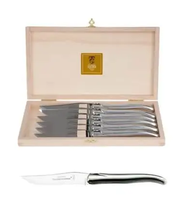 Claude Dozorme Lagiuole Steakkniv - 6 Stk. 4 Claude Dozorme Lagiuole Steakkniv - 6 Stk. - Billede 2