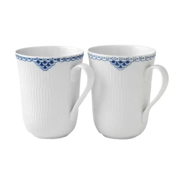 Royal Copenhagen Prinsesse Krus - 2 Stk. 3 Royal Copenhagen Prinsesse Krus - 2 Stk.