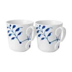 Royal Copenhagen Blå Mega Riflet Krus - 2 Stk. -bestikbutik 3990 7e3819da e3f1 4920 a5ca 47b8acfaa39a