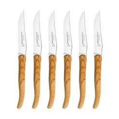 Claude Dozorme Lagiuole Steakkniv - 6 Stk.
