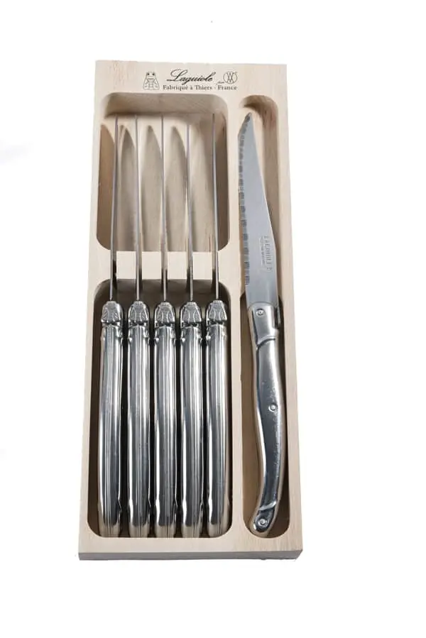 Laguiole Steakkniv Bestiksæt - 6 Dele 3 Laguiole Steakkniv Bestiksæt - 6 Dele