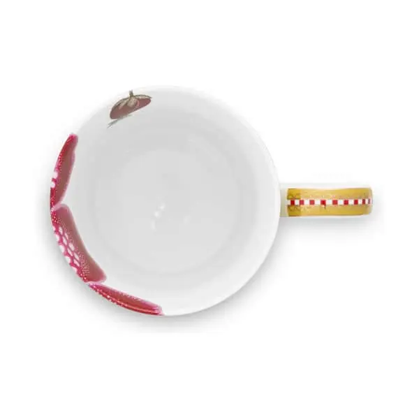 Pip Studio Floral Fantasy Alfabet Krus - F 7 Pip Studio Floral Fantasy Alfabet Krus - F - Billede 5