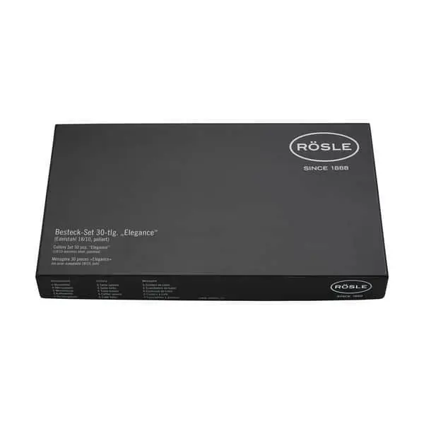Rösle Elegance Bestiksæt - 30 Dele 4 Rösle Elegance Bestiksæt - 30 Dele - Billede 2