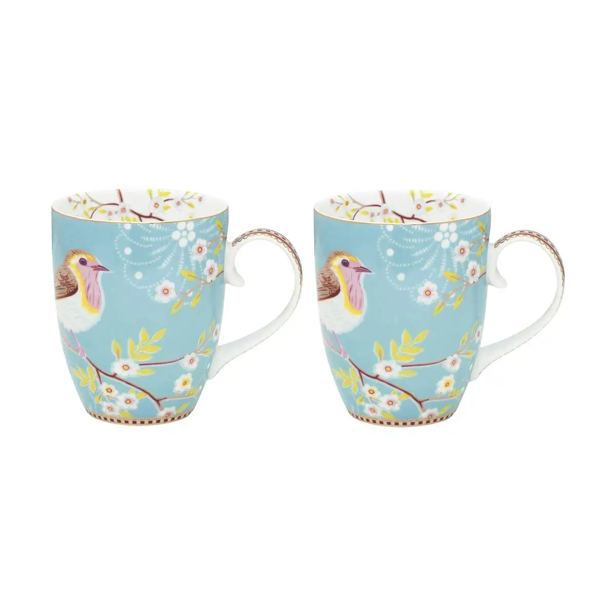 Pip Studio Blushing Bird Krus - 2 Stk. 3 Pip Studio Blushing Bird Krus - 2 Stk.