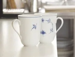 Royal Copenhagen Musselmalet Riflet Krus - 2 Stk. -bestikbutik 3990 a6b5fdf7 f43e 419d b635 bd90536cac20