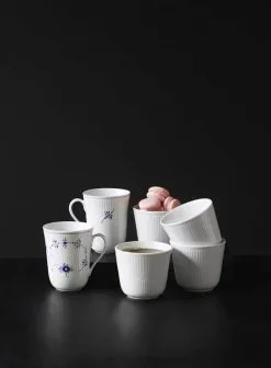 Royal Copenhagen Musselmalet Riflet Krus - 2 Stk. -bestikbutik 3990 b14f2f01 f121 4065 8f28 1b09ec891abb