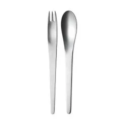 Georg Jensen Arne Jacobsen Serveringsbestik - 2 Dele