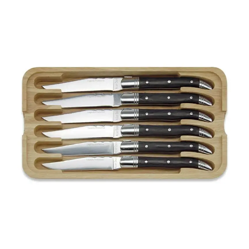 TP Groupe Laguiole Steakkniv - 6 Stk. 3 TP Groupe Laguiole Steakkniv - 6 Stk.