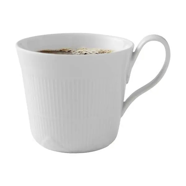 Royal Copenhagen Hvid Elements Kop 6 Royal Copenhagen Hvid Elements Kop - Billede 4